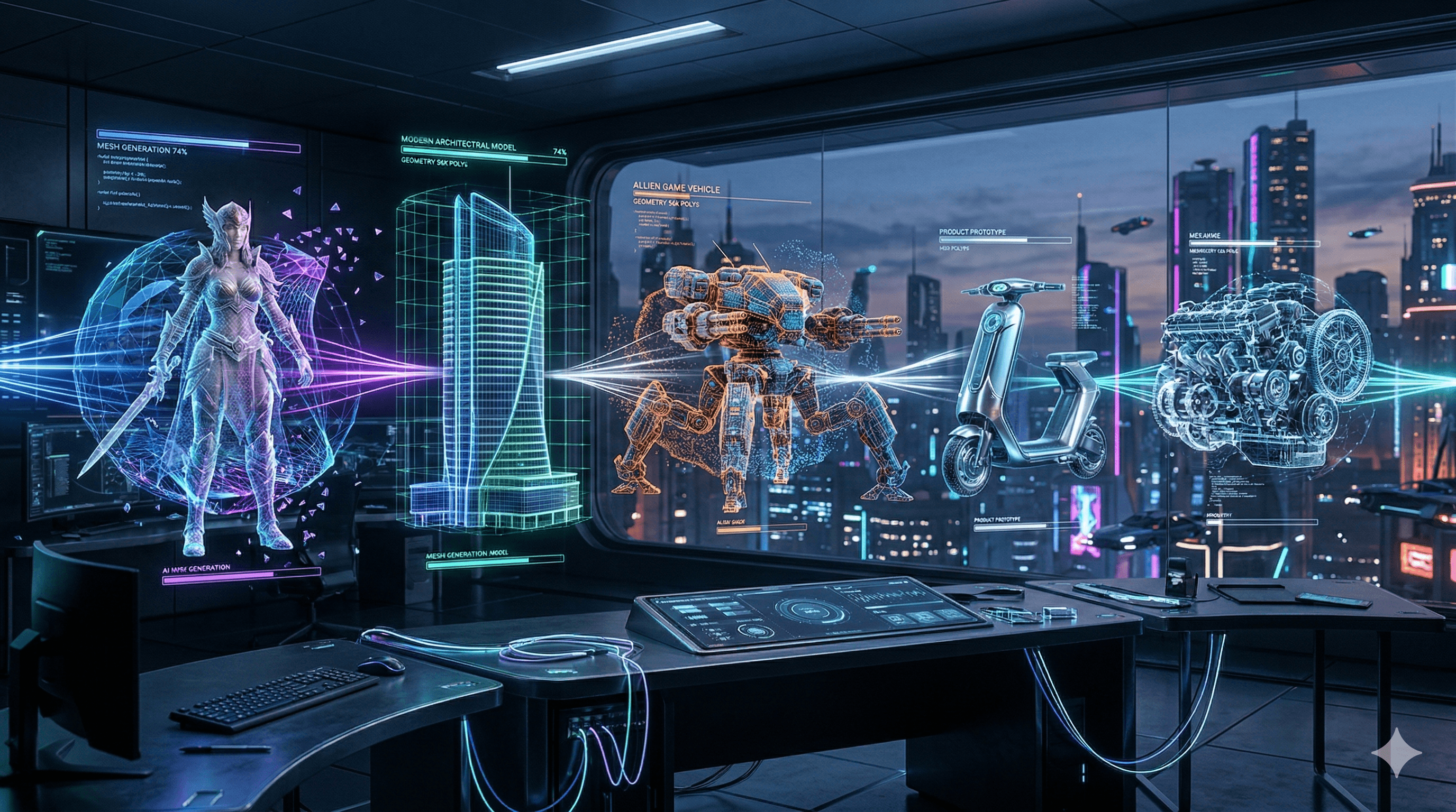 Best AI 3D Model Generators 2026: Meshy vs Tripo3D vs Rodin vs Spline vs Autodesk AI